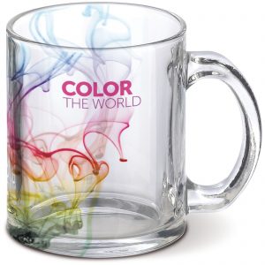 Clear Glass Glossy Mug MUG005