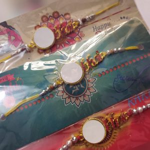 Customize Rakhi Combo Of Three RBAS002