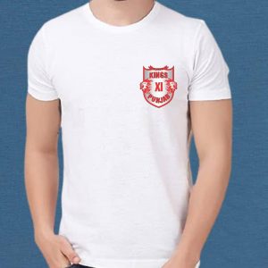 Kings XI Punjab  Logo Printed T-Shirt